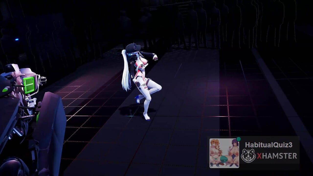 mmd r18 HK416 Klukai kancolle kantai cosplay ahegao dance 3d hentai ass fucking