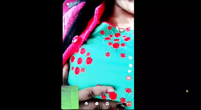 Sexy & Fair Delhi Girl plays with big boobs on cam