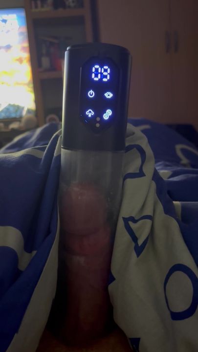 Torturing my big fat cock