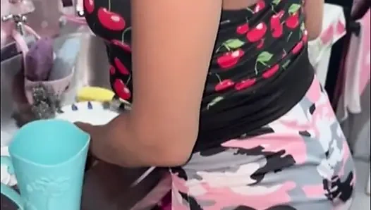 Ясный голос, самый горячий арабский, египтянка Sharmota, мусульманская жена A7a, Teez Nar Fagra на кухне