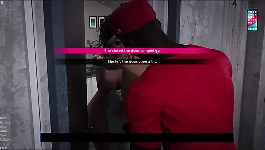 Yasmin Accidentally Drops Towel Infront Of Black Delivery Guy Turns Rough Sex
