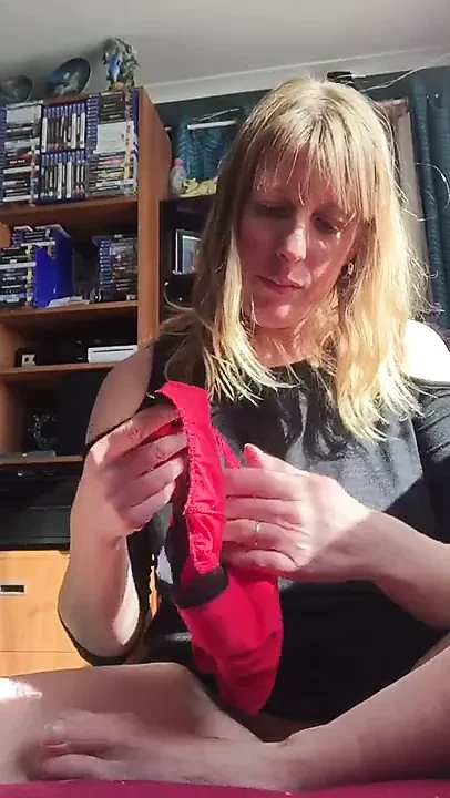 Panty sniff