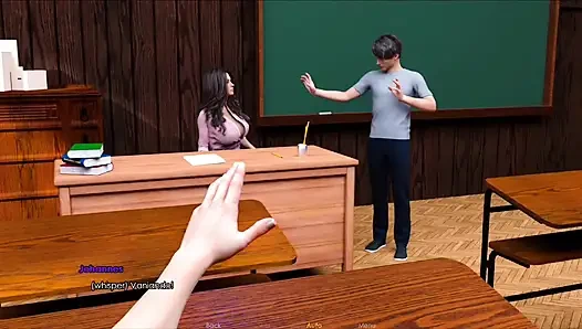 Lust academy #4 we saw Victoria's big boobs, I want to fuck Samantha