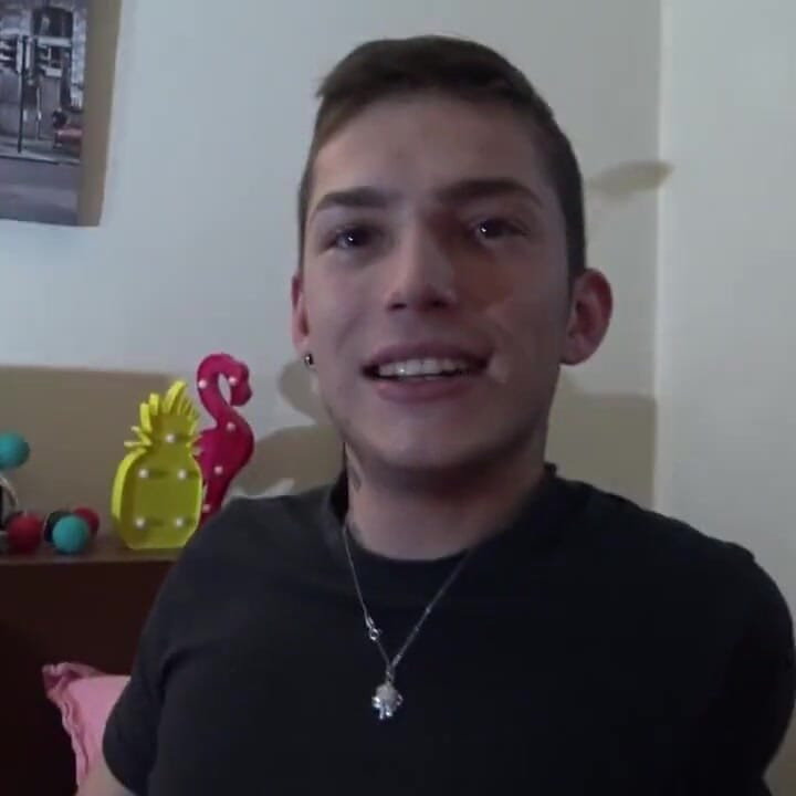 Young straight boy fucking Stepdaddy bareback - amateur cam