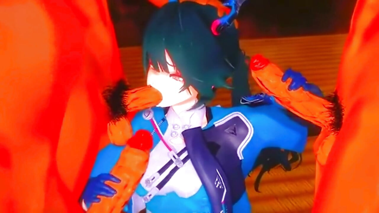 Arknights Endfield - Chen Gangbang Ntr Sex - 3D Hentai Animations