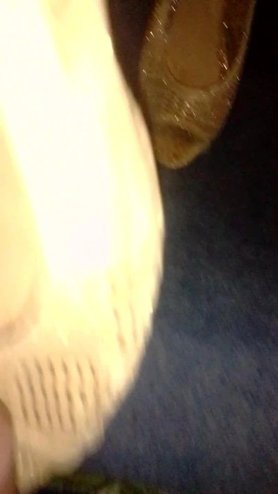 fucking the golden shoes of my beautiful friend