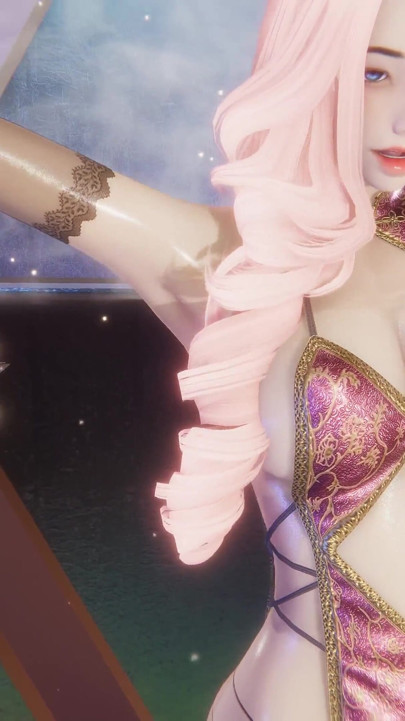 Mmd Minnie - Cherry Sky - Seraphine Sexy Striptease