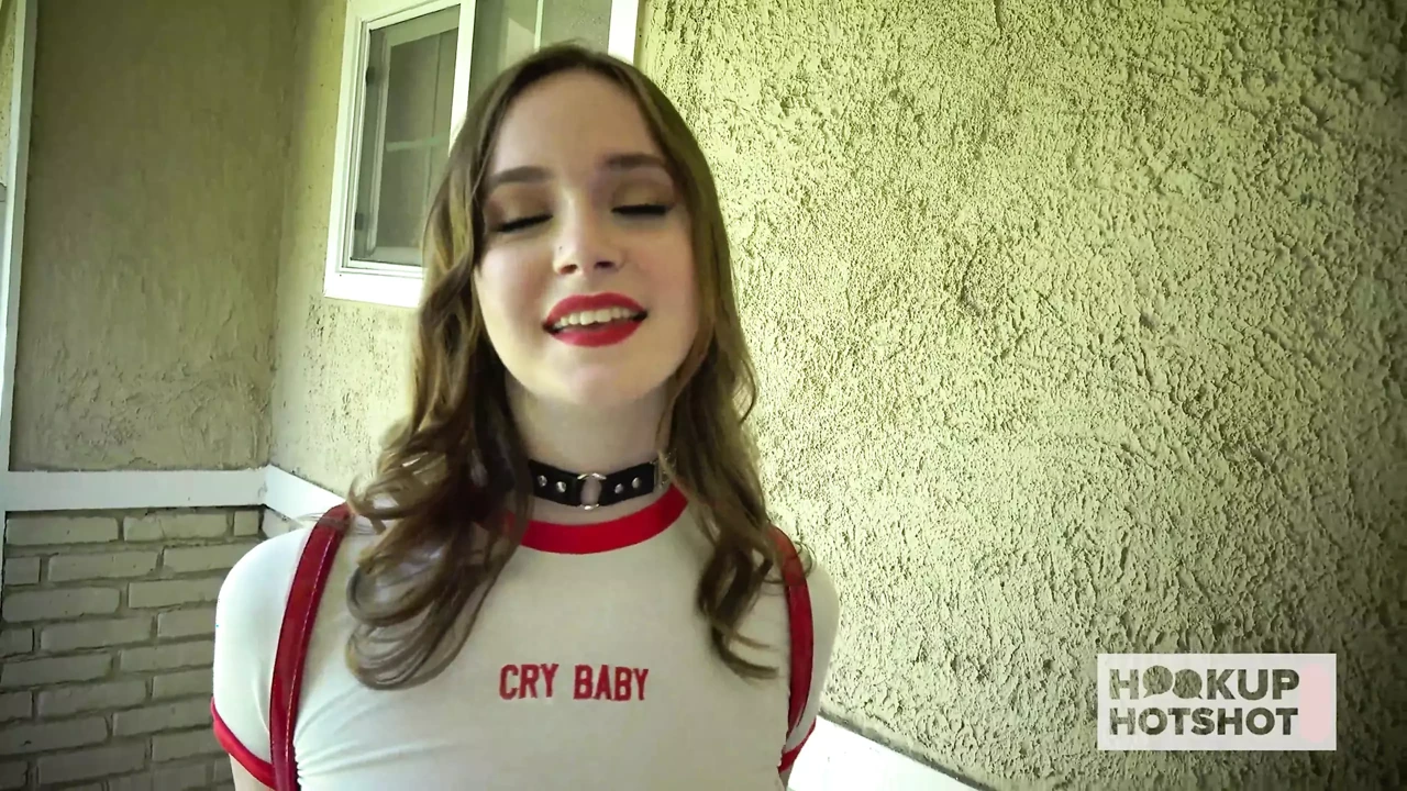 Teen Babe Hazel Moore Lets One Big Dick Fuck Her Ass!