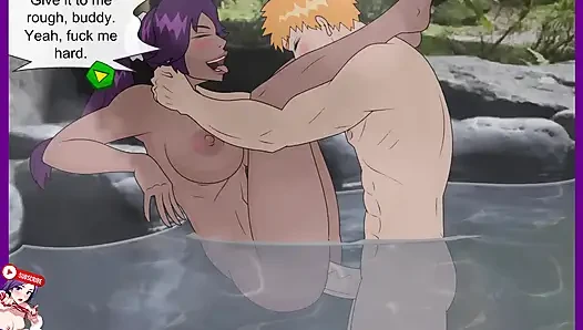 BLEACH and the hot springs of Japan. Fuck all the characters
