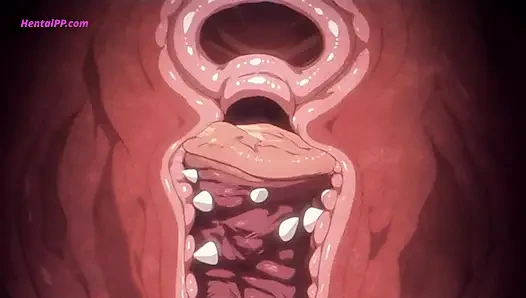 Eski elf mage frieren ve çırağı Fern karanlık ormanda dev bir iblis yarakla korunmasız sikiliyor
