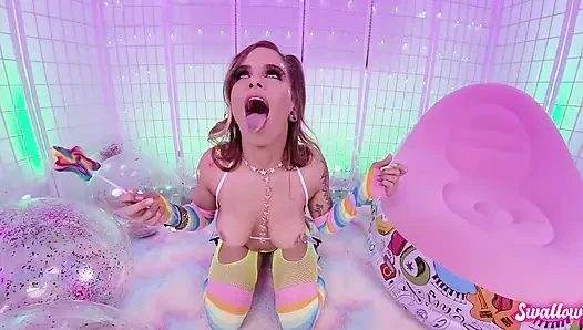 Sesi twerking hot si seksi jesse dan nyepong sampai tenggelam