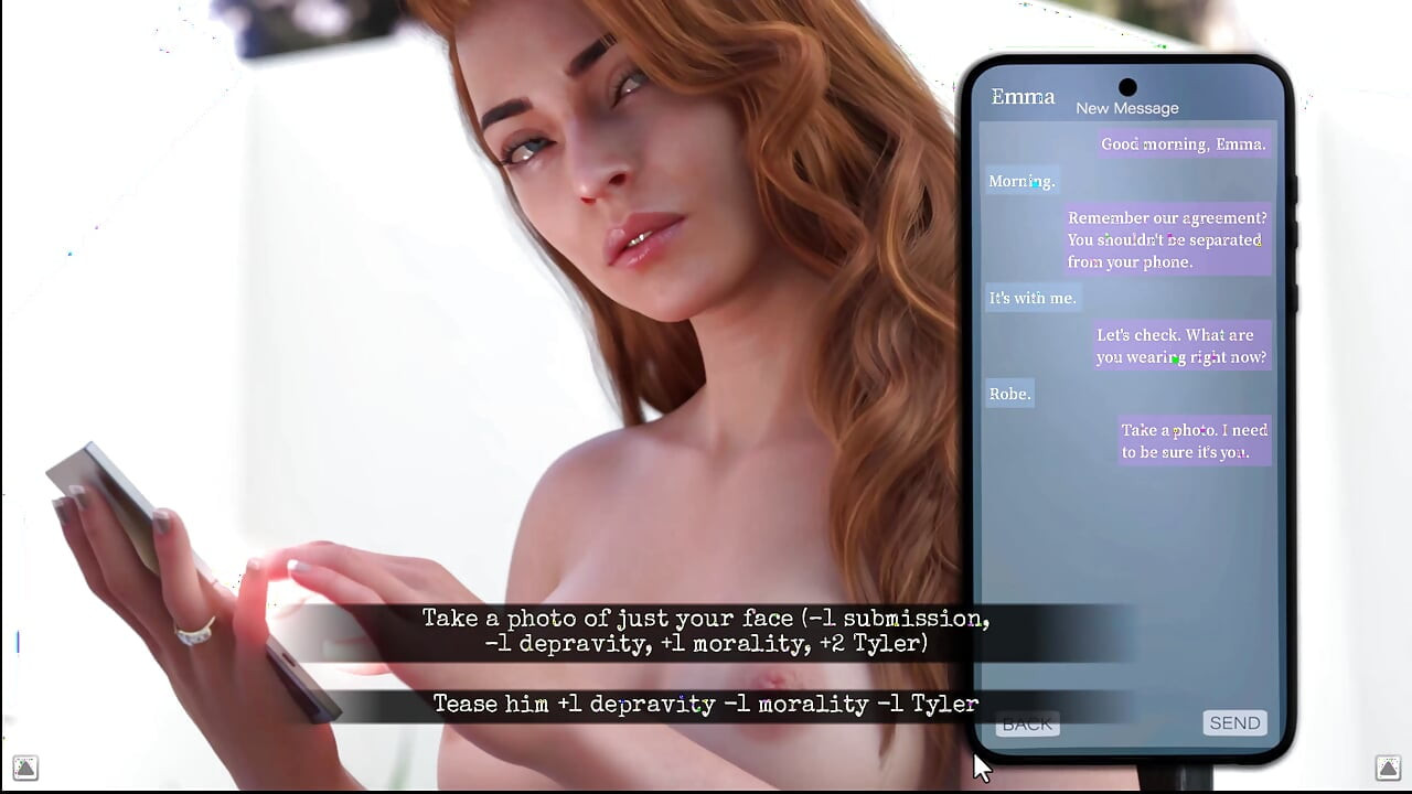 道德的界限 24 艾玛错过了泰勒的鸡巴和热聊天