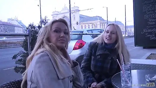 Милфы Amber Jayne и Angel Wicky паровозик счастливый мужик в видео от первого лица!