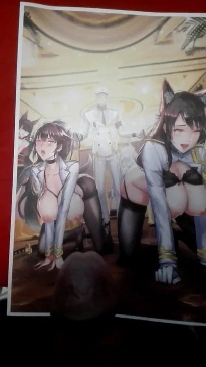 Atago  and takao azur lane cum tribute