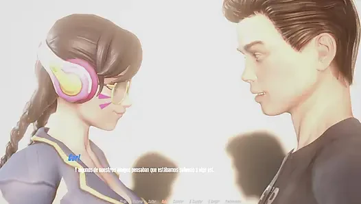 Overwatch XXX - Overwatch's Sex Addict D.va - D.va Route