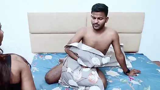 Desi indischer heißer paar-sex im hotelzimmer, mms virales sexvideo