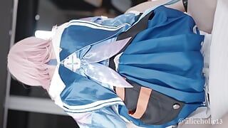 Honkai: Star Rail March 7th Cosplaying femdom sex video.
