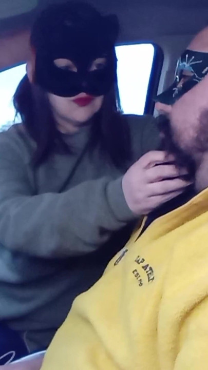 Face slapping in the Car