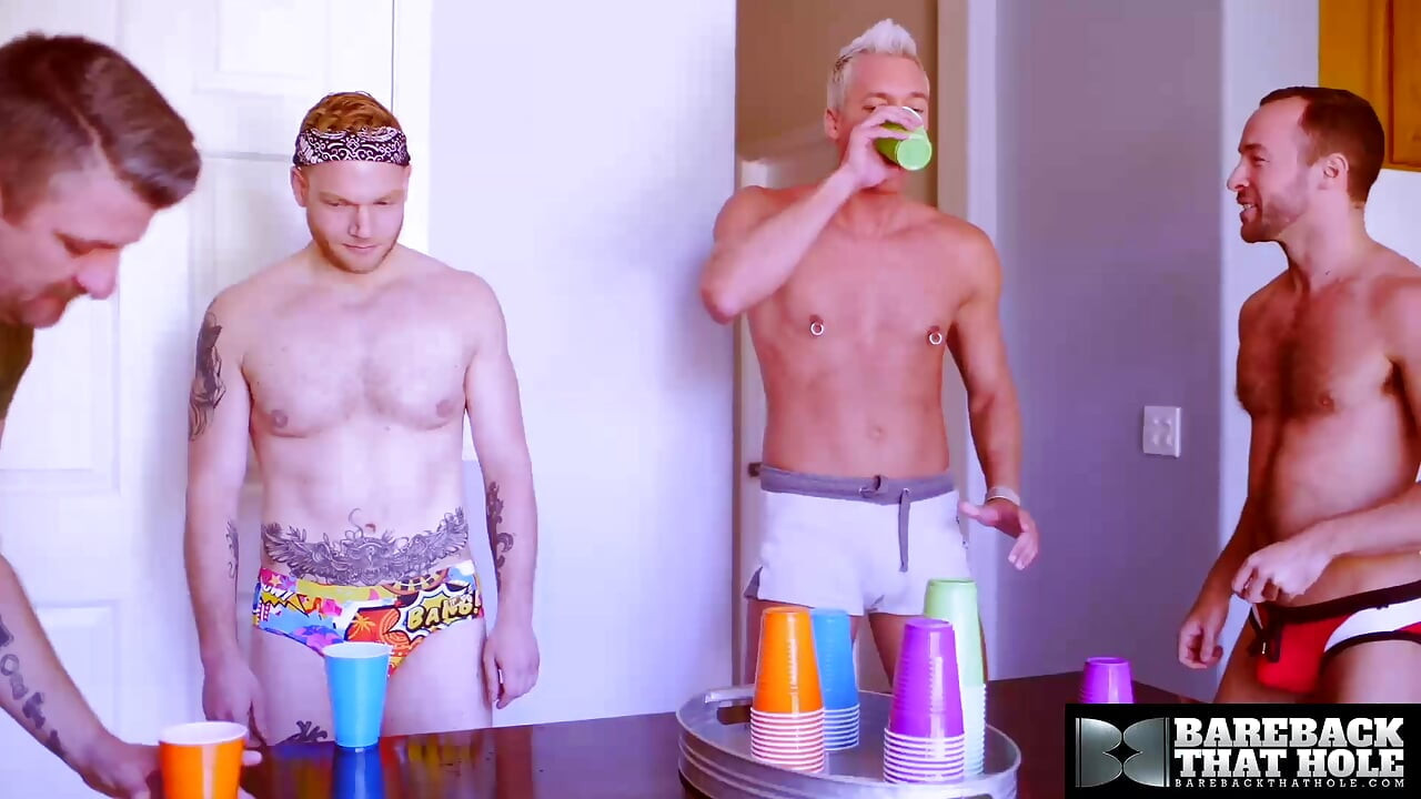 BAREBACKTHATHOLE Silver Steele Barebacks Alex Hawk After Sex Party