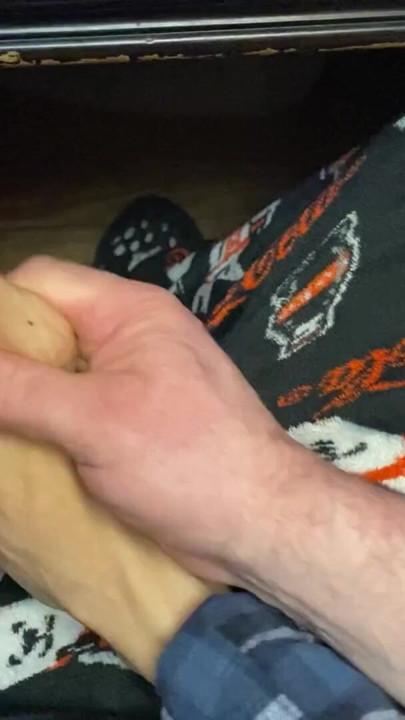 Sexy Little Feet Getting a Massage | Clip 1