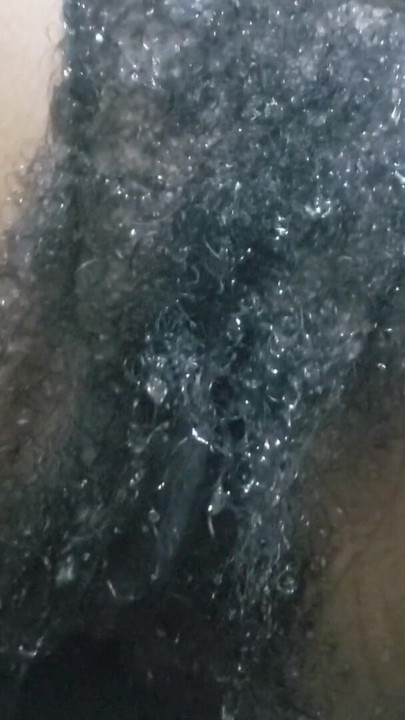 Homemade Sex Under the Waterfall, Hot Wife Big Pussy & Hairy Pussy Close up Carrying | Clip 1