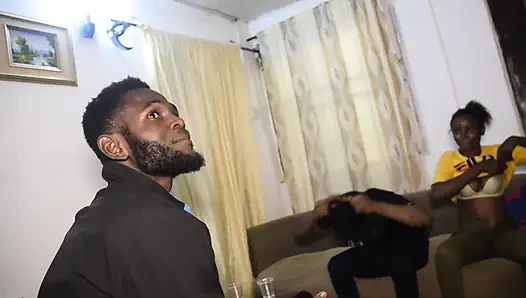 Interviewing Hot Couple for a Pornography Video