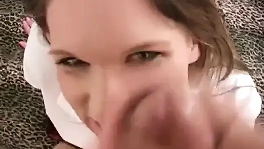 Lutsch dran, baby, devlin, schulmädchen-blowjob