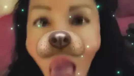 Snapchat Snapchat латина сосет это член с собакой filter