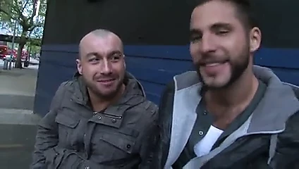 In Hebrew porn video – Jonathan Agassi & Thierry Lamasse flip fuck