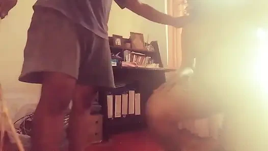 Sexy Stepmom Tina Getting Dressed for Her Stepson