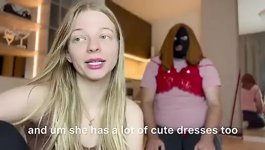 Erkek köleden güzel kadın kılıklı angelas'a ilk gün