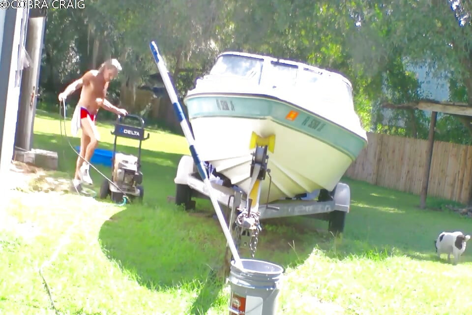 9-21-26 COBRA TIME LAPSE BOAT FINISH RESTORATION.