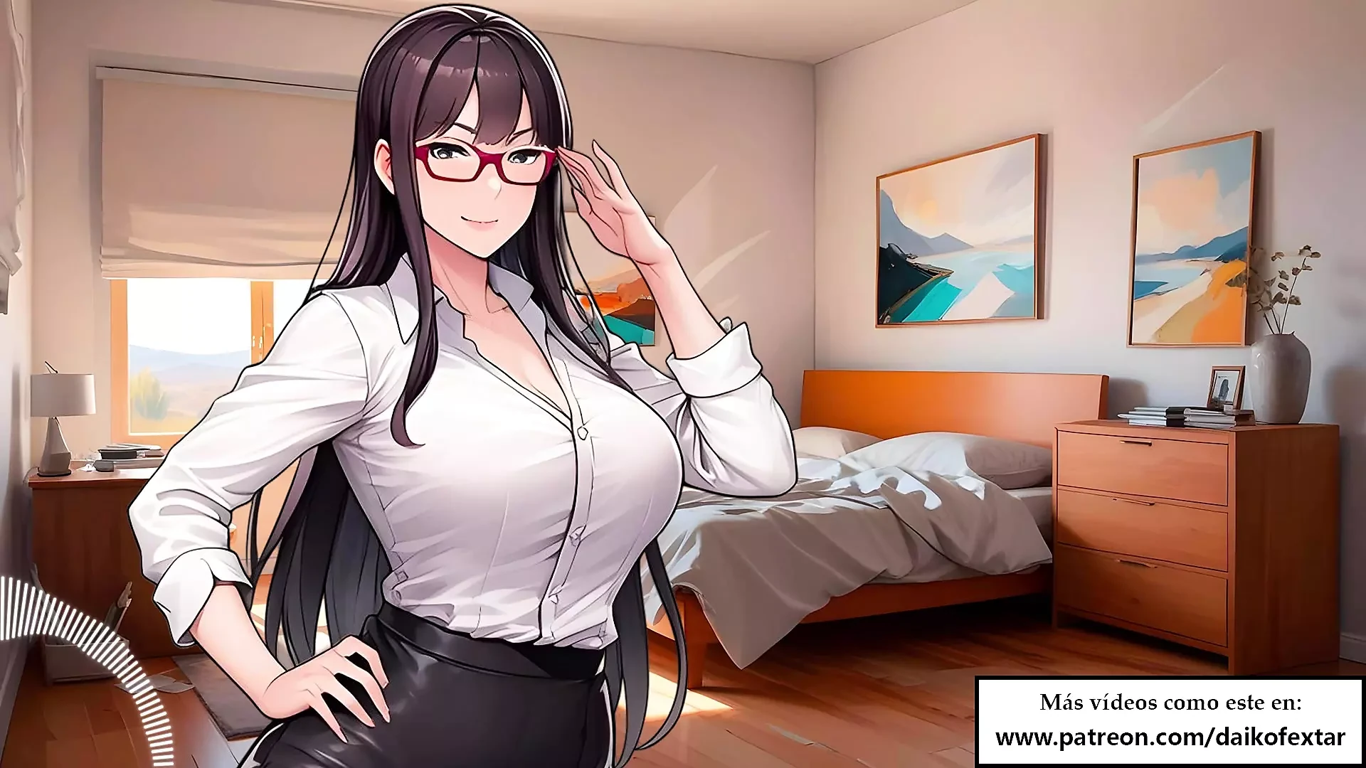 Španski analni hentai JOI - Tvoj privatni učitelj te kažnjava zbog neuspeha. Španski glas.