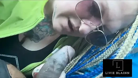 Sucking His Dick in the Car Got Me so Horny