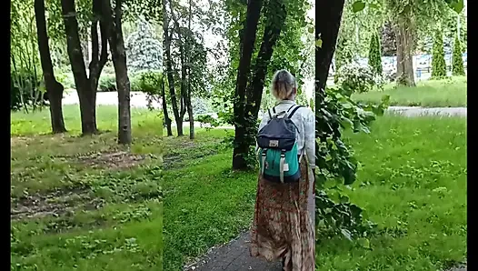 Задорная домохозяйка Лукерия на кухне