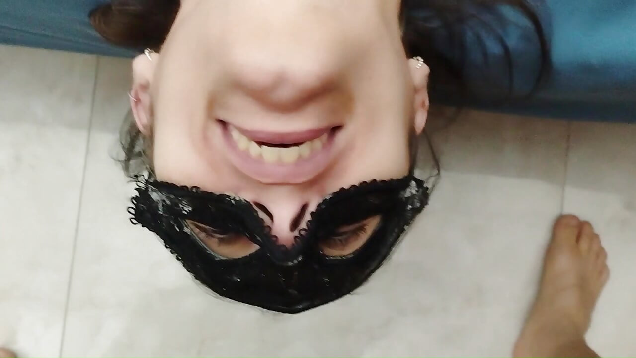 Use My Throat Like A Pussy - Deep Throat Upside Down