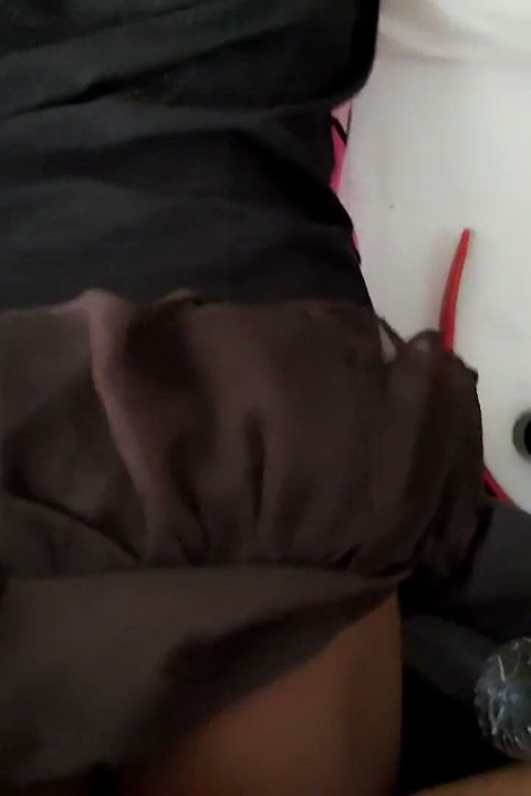 Black Sissy Femboy in Skirt Fucked Bareback