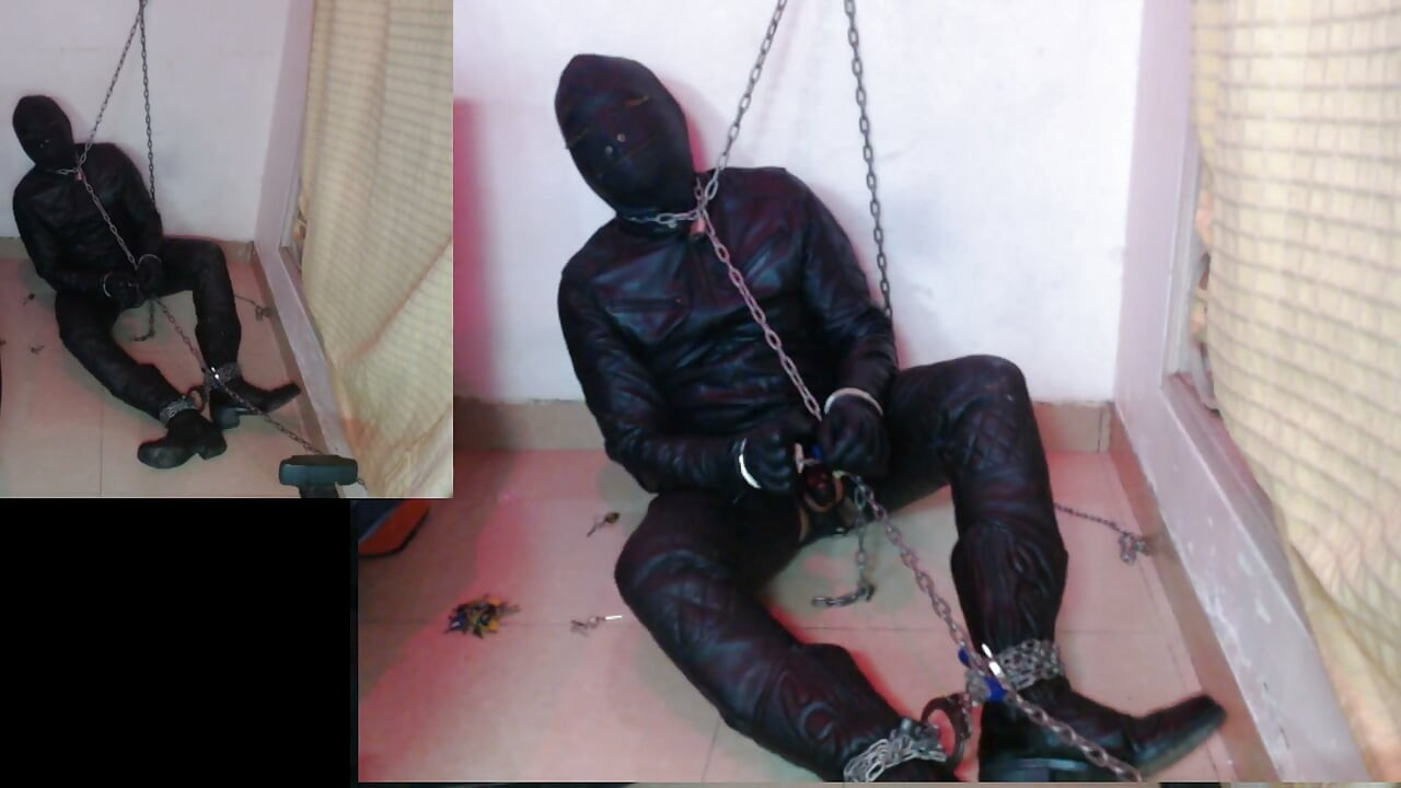 Self Bondage Gay Leather