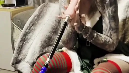 Kinky Elf Tests a Toy