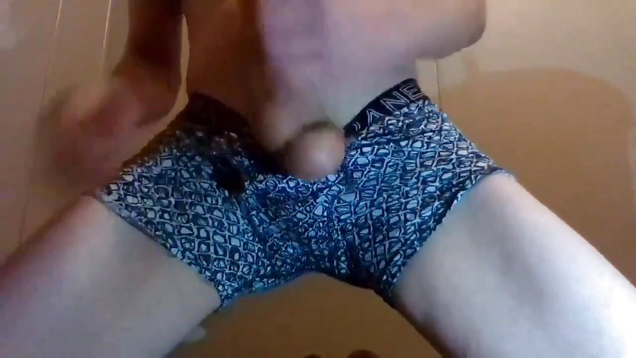 Ich streicheln über und in meinen boxershorts