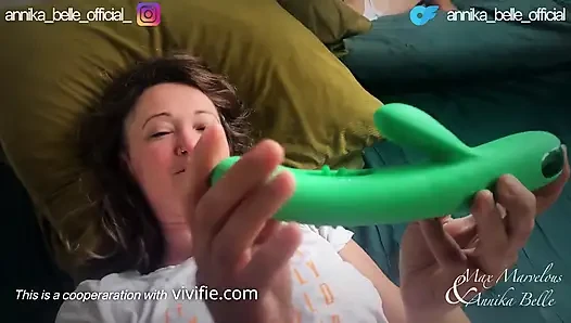 Penasaran sampai orgasme bergiliran? Aku mencoba kincir angin vivifie