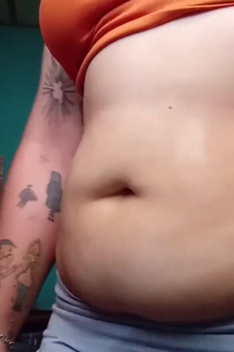 Cleaning My Deep Belly Button with a Cotton Swab