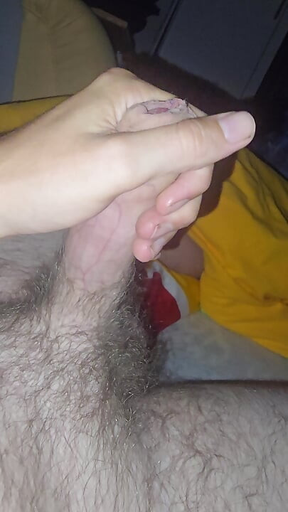 I make mine stiffen and massage