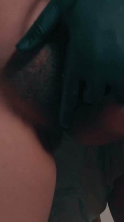 Hand Over Mouth Kitchen Ownership - Thick Stepmom Claims Skinny Stepdaughter in Gloves | Clip 2