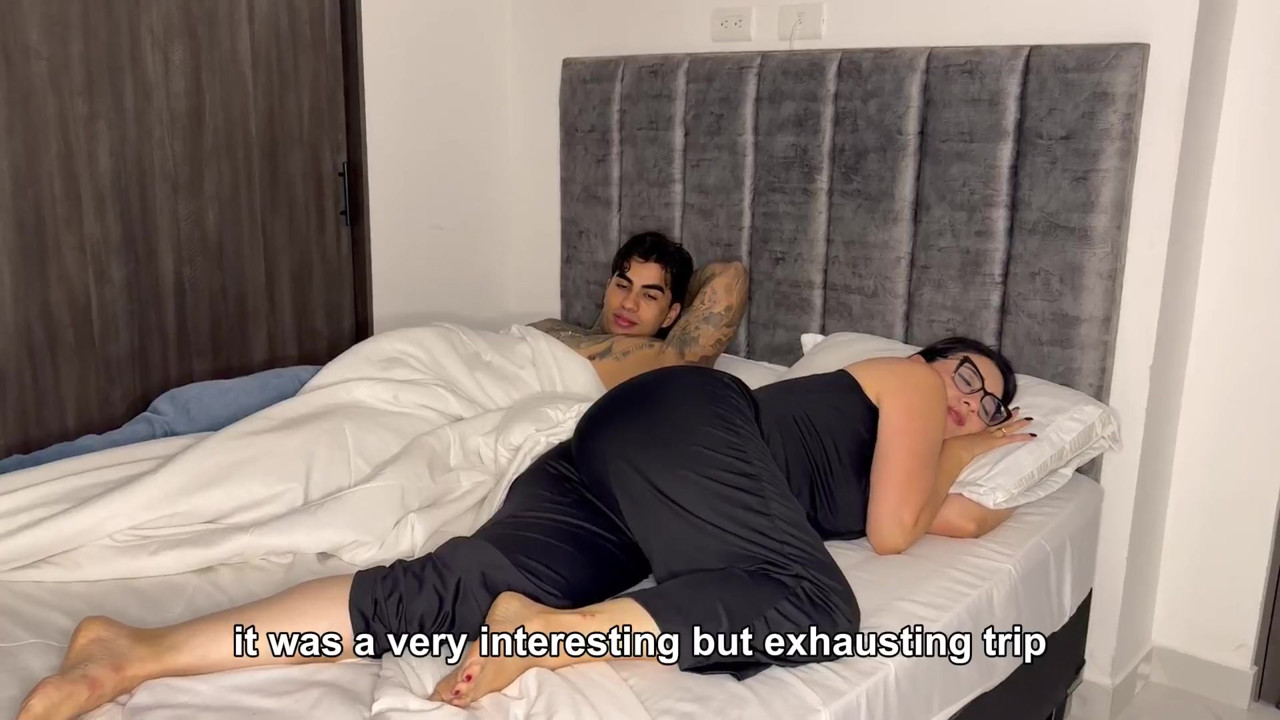 Stepmom and stepson share a hotel room and everything gets out of control