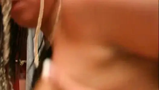 Double Penetration and Cumshot in Mouth for Beautiful Hot Amateur MILF with Huge Tits