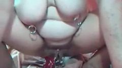 Iam Pierced MILF with heavy pussy and nipple ring piercings