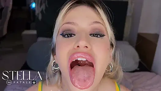 Extreme Mouth Spreading & Throat Closeupwide Open Mouth Fetish