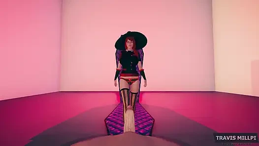 My Stepsister Had Witch Power and Send Me to Another Dimension to Fuck Me POV