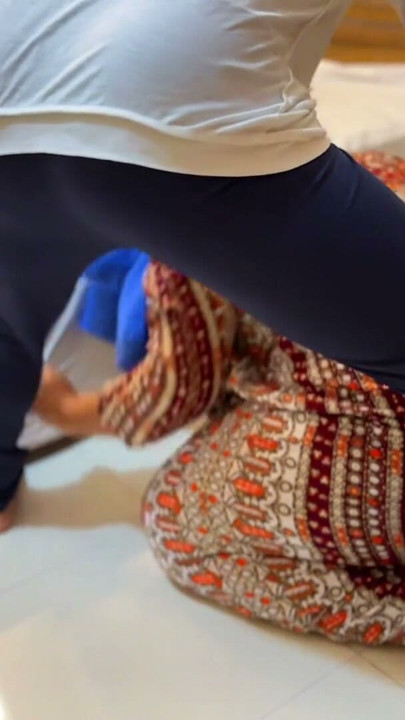 Big Ass Hot Maid Stuck Under Bed! | Clip 1
